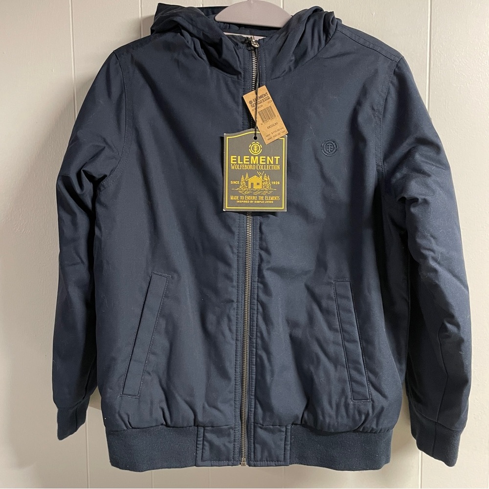 NWT Element Wolfeboro Collection Dulcey Jacket, Navy Blue, Size Medium